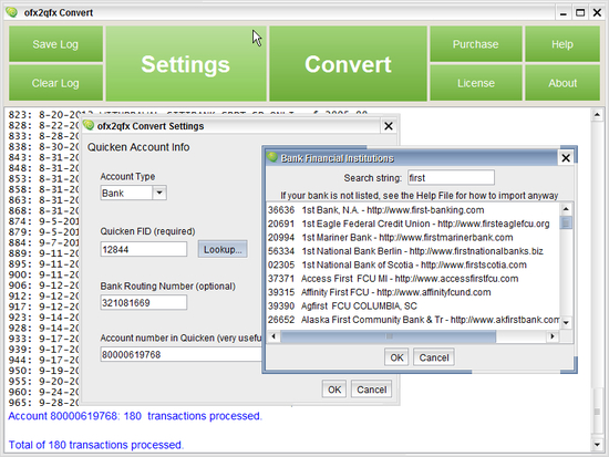 OFX2QFX Convert