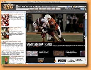 OK State Cowboys IE Browser Theme