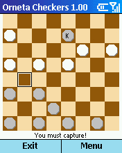 Orneta Checkers for Smartphone 2002
