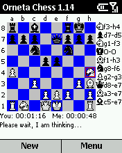 Orneta Chess for Smartphone 2002