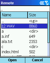 Orneta FTP for Smartphone 2002