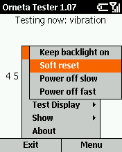 Orneta Tester for Smartphone 2002