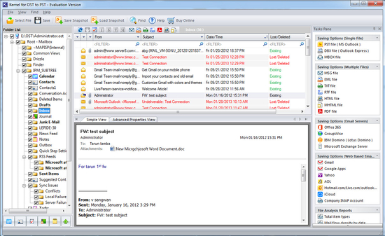 OST to EML Converter