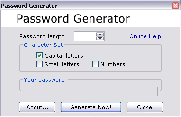 Password Generator 2.0