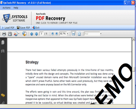 PDF File Repair