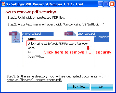 Pdf Print and Copy Restrictions Remover