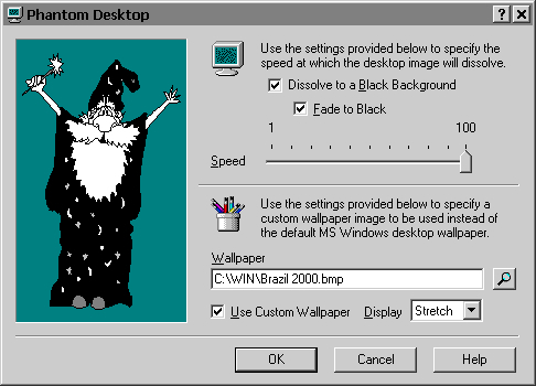 Phantom Desktop Screen Saver