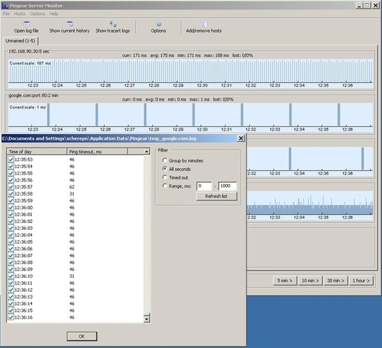 Pingear Server Monitor