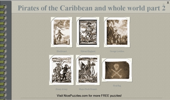 Pirates of Caribbean and World Puzzle 2