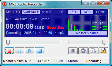 Pistonsoft MP3 Audio Recorder