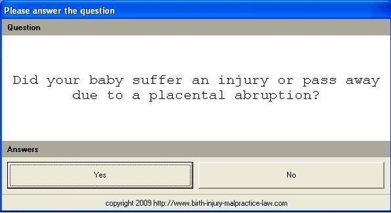 Placental Abruption