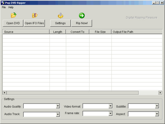 Pop DVD Ripper