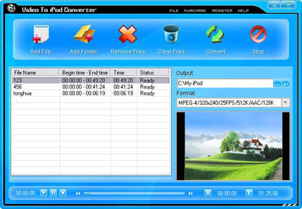 PopSoft Video To iPod Converter