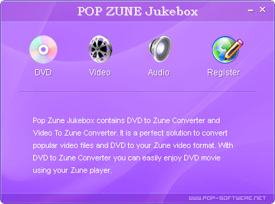 PopSoft Zune Jukebox