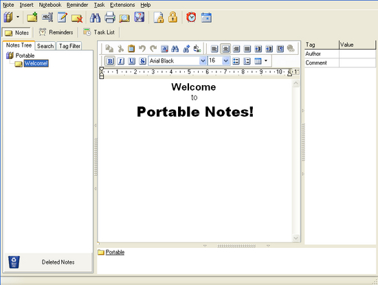 Portable Notes