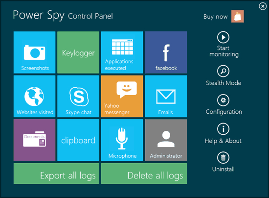 Power Spy 2016 for Windows