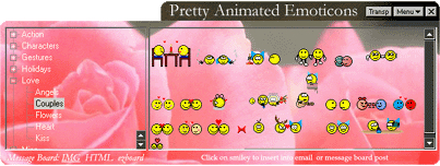Pretty Animated Emoticons