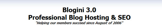 Professional Blog Hosting.