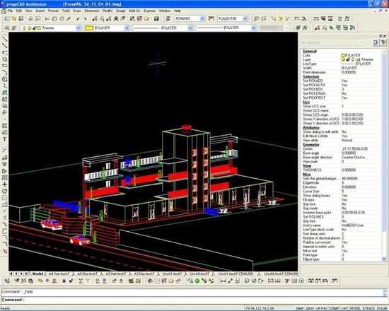 progeCAD Architecture