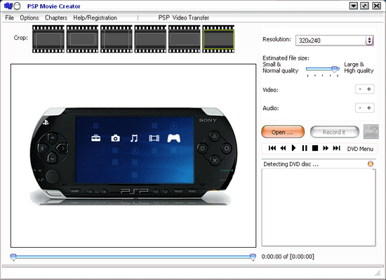 PSP Movie Creator Pro 3.62