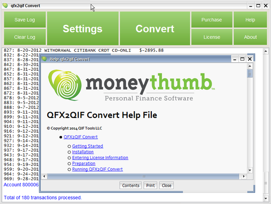 QFX2QIF Convert