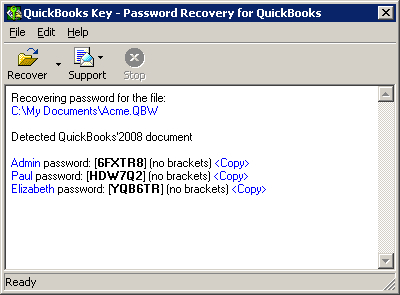 QuickBooks Key