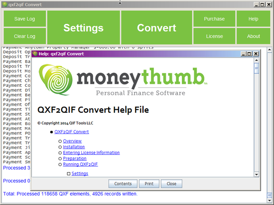 csv2qif converter