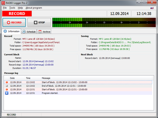 RADIO Logger Pro