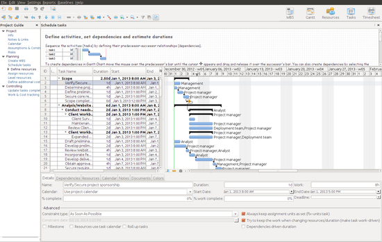 RationalPlan Single Project for Linux