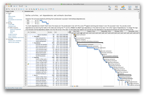 RationalPlan Single Project for Mac