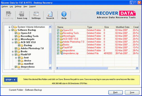 Recover Deleted Files