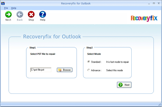 Recovery Tool for PST