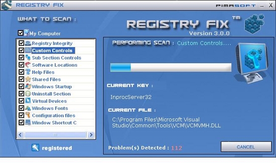 Registry Fix