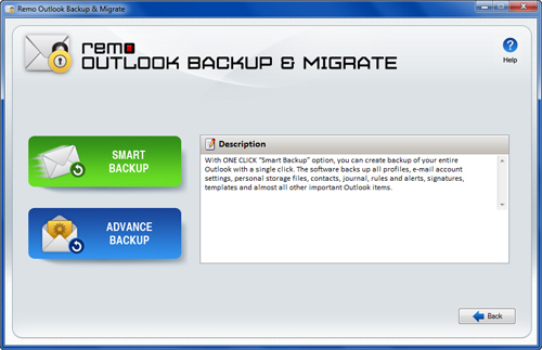 Remo Outlook Backup and Migrate