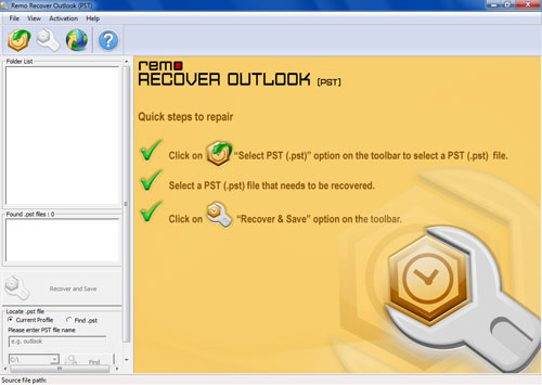 REMO Recover Outlook (pst)