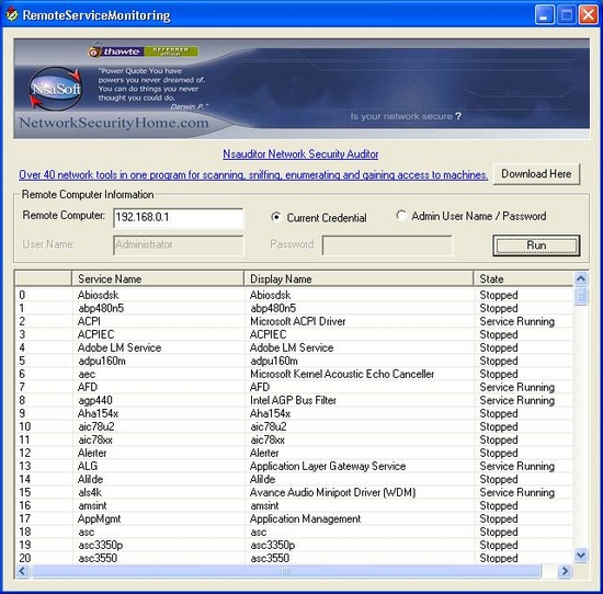 RemoteServiceMonitoring