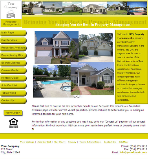 Rental Property Website 09813