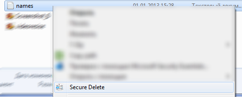 Secure Delete
