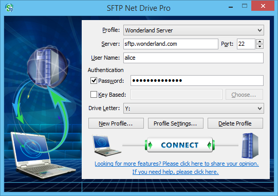 SFTP Net Drive