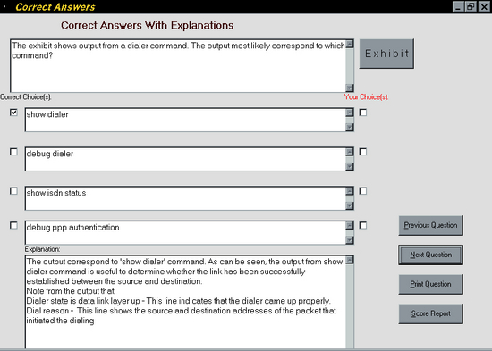 SimulationExams.com CCNA ICND Exams