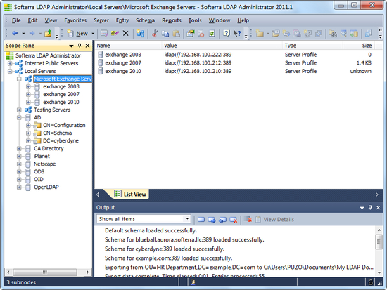Softerra LDAP Administrator