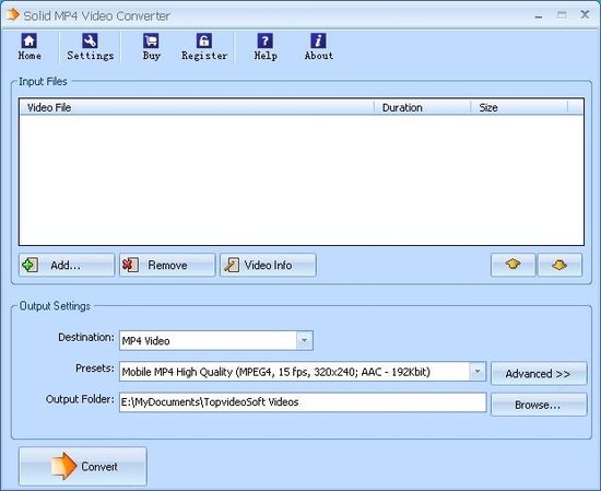 Solid FLV to MP4 Converter
