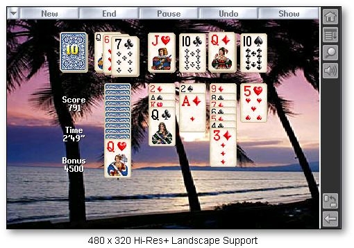 Solitaire City for Palm OS