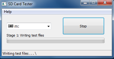 Solways SD Card Tester