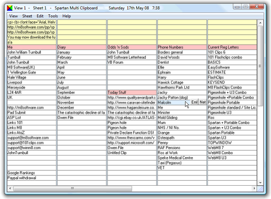 Spartan U3 Multi Clipboard