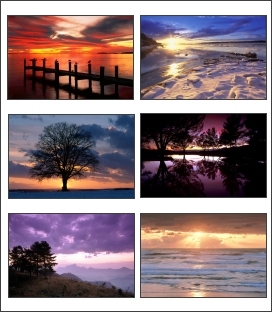 Spectacular Sunsets Screensaver