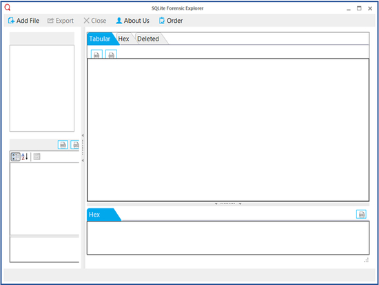 SQLite Forensics Browser