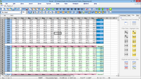 SSuite Accel Spreadsheet