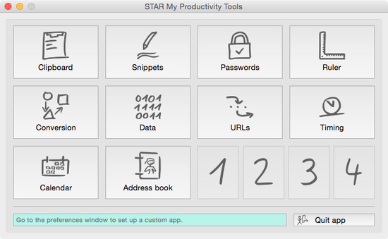 STAR My Productivity Tools for Mac