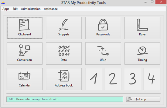 STAR My Productivity Tools for Windows